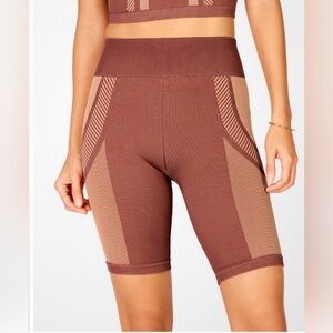Fabletics high waisted seamless shorts